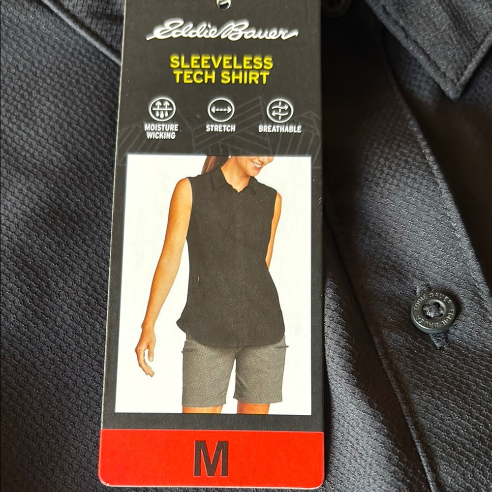 Eddie Bauer Black Performance Tank Top